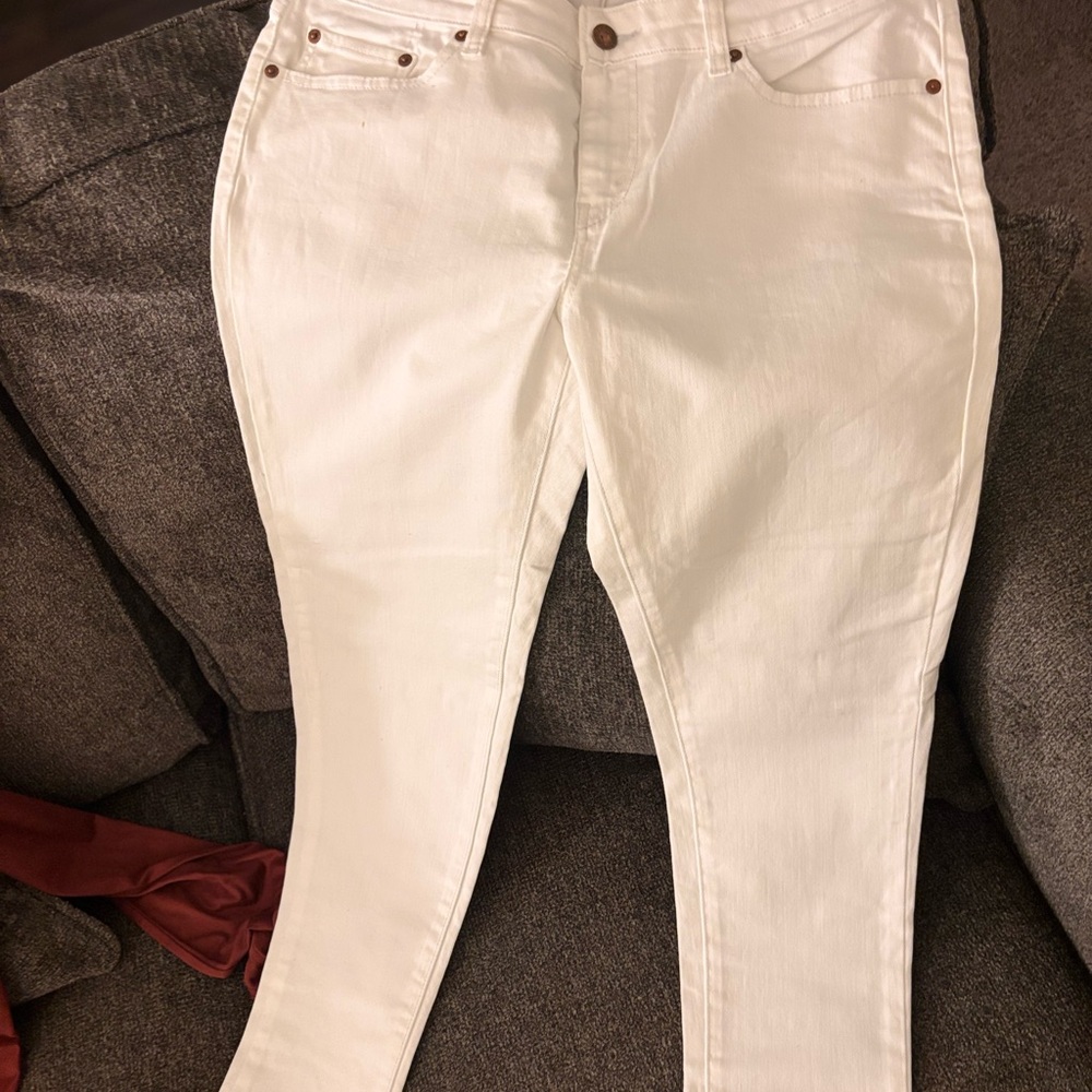 Women's White Jeans